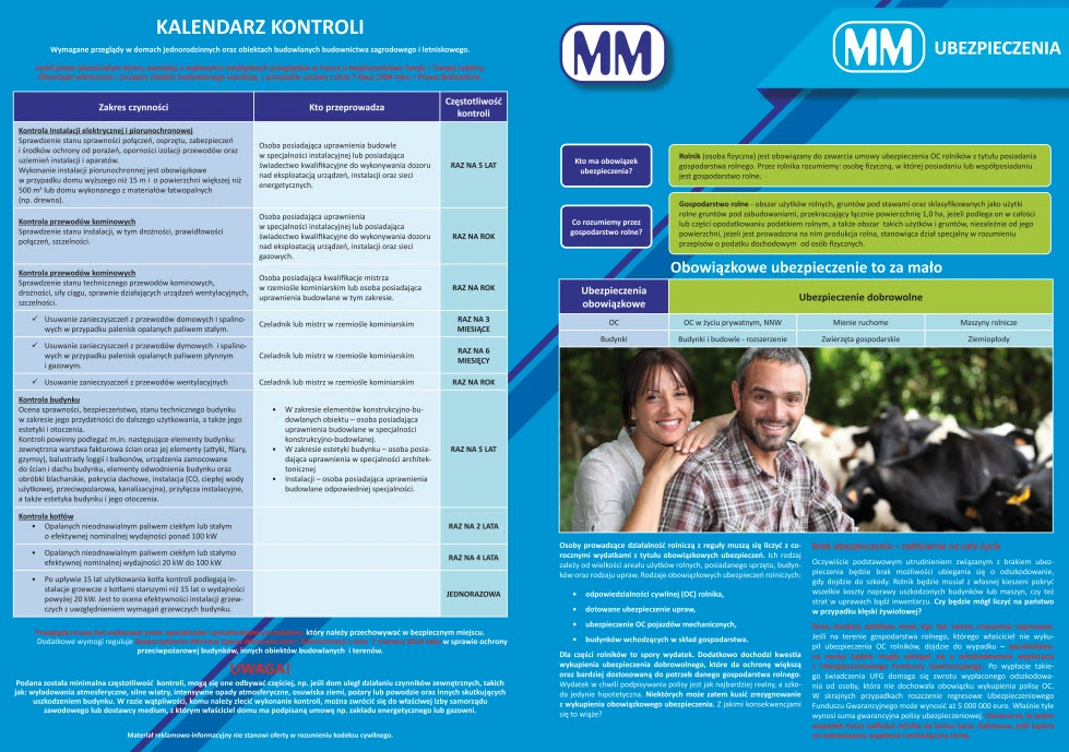 Kalendarz kontroli w nieruchomościach